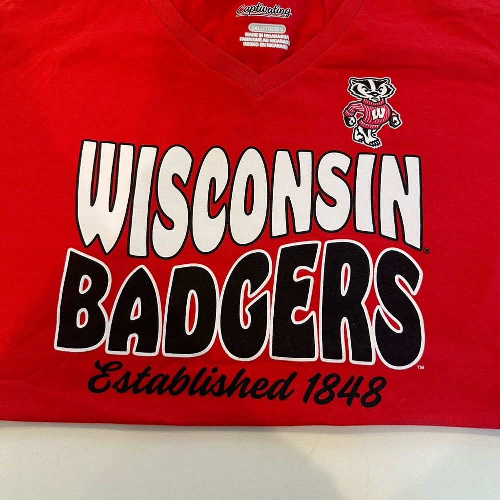 Wisconsin Badgers tee